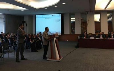 Ferroviarios de BC exponen iniciativas binacionales a federación