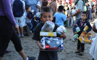 Baja California Railroad granted moments of happiness to the children community in Tijuana