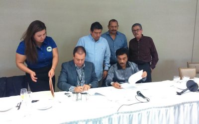 Firma Baja California Railroad contrato colectivo con Sindicato de Ferrocarrileros