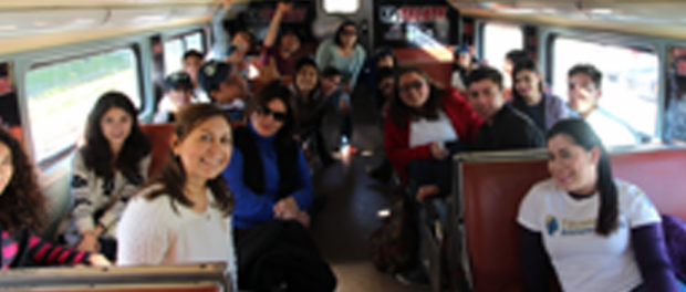 Baja California Railroad ofrece paseo en tren a voluntarios de Tijuana Innovadora
