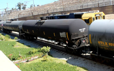 For the first time in 100 years BJRR transports diesel fuel into Mexico