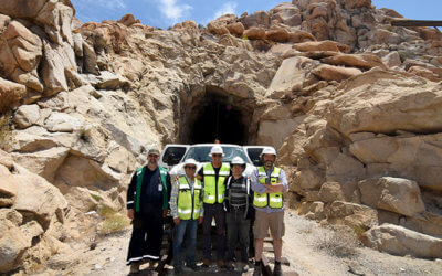 BJRR realiza inspección a más de 15 túneles en línea del desierto