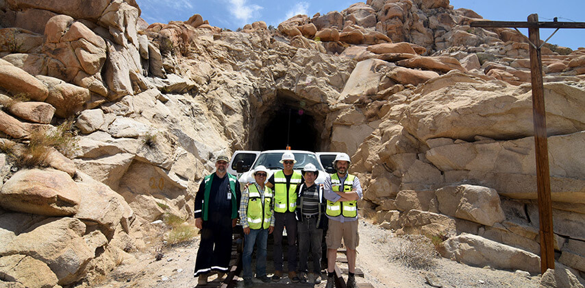 BJRR realiza inspección a más de 15 túneles en línea del desierto
